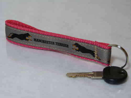 Manchester Terrier Schlüsselanhänger 14cm lang