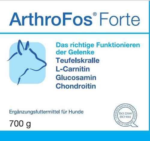 ArthroFos Forte - Teufelskrale, Glucosamin und Chondroitin - für Gelenke 700g