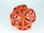 Gitterball aus Vollgummi - RUBBER Line, Grösse 12,5cm, Farbe rot